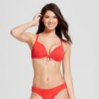 Shade & Shore Women's Shell Push-up Rib Bikini Top - Shade &