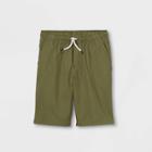 Boys' Woven Pull-on Shorts - Cat & Jack Green