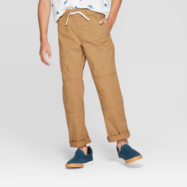 Boys' Pull-on Pants - Cat & Jack Brown