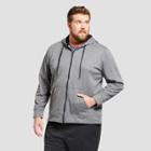 Men's Big & Tall Tech Fleece Full Zip Sweatshirt - C9 Champion Charcoal 2xb, Charcoal Grey