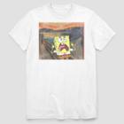 Men's Nickelodeon Sponge Scream Short Sleeve Graphic T-shirt - White