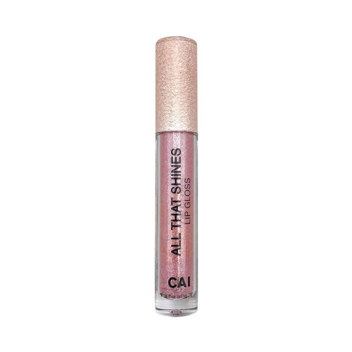 Cai All That Glitters Lip Gloss Karma - 1.06oz, Rose Gold