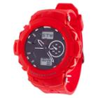 Everlast Analog And Digital Multi Function Watch - Red
