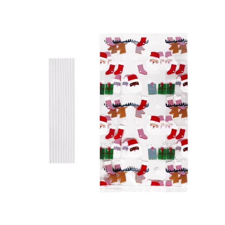 Spritz 10ct Santa Holiday Cello Bag -