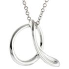 Target Women's Silver Plated Letter A Pendant -