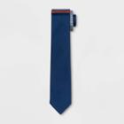 Men's Striped Panel Necktie - Goodfellow & Co Federal Blue