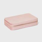 Faux Leather Square Jewelry Organizer - A New Day Pink