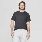 Men's Tall Regular Fit Short Sleeve Lyndale Crew T-shirt - Goodfellow & Co Railroad Gray