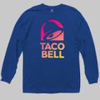 Ripple Junction Men's Taco Bell Long Sleeve Graphic T-shirt - Royal S, Men's, Size: