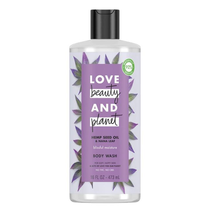 Love Beauty And Planet Hemp Seed Oil & Nana Leaf Body Wash
