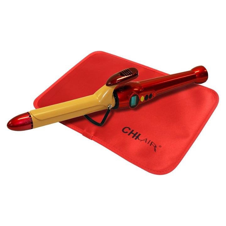 Target Chi Air 1 Tourmaline Ceramic Curling Iron - Fire Red