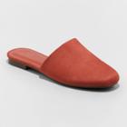 Women's Thea Flats And Slip Ons - A New Day Red