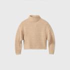 Women's Mock Turtleneck Cozy Rib Pullover Sweater - Prologue