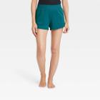 Women's Mid-rise Knit Shorts 3.5 - All In Motion Navy Blue