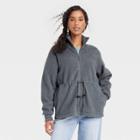 Women's Fleece Jacket - Universal Thread Dark Gray
