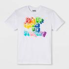 Ev Lgbt Pride Pride Gender Inclusive Adult Pronouns Graphic T-shirt - White Xs, Adult Unisex