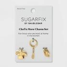 Sugarfix By Baublebar Cook Customizable Gold Bracelet Charm