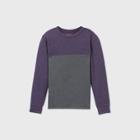 Boys' Long Sleeve Thermal T-shirt - Cat & Jack Purple
