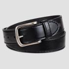 Denizen From Levi's Men's Big & Tall Harness Belt With Decorative Hand Lacing - Black