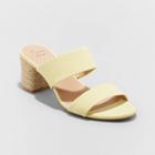 Women's Patricia Heels - A New Day Pale Yellow