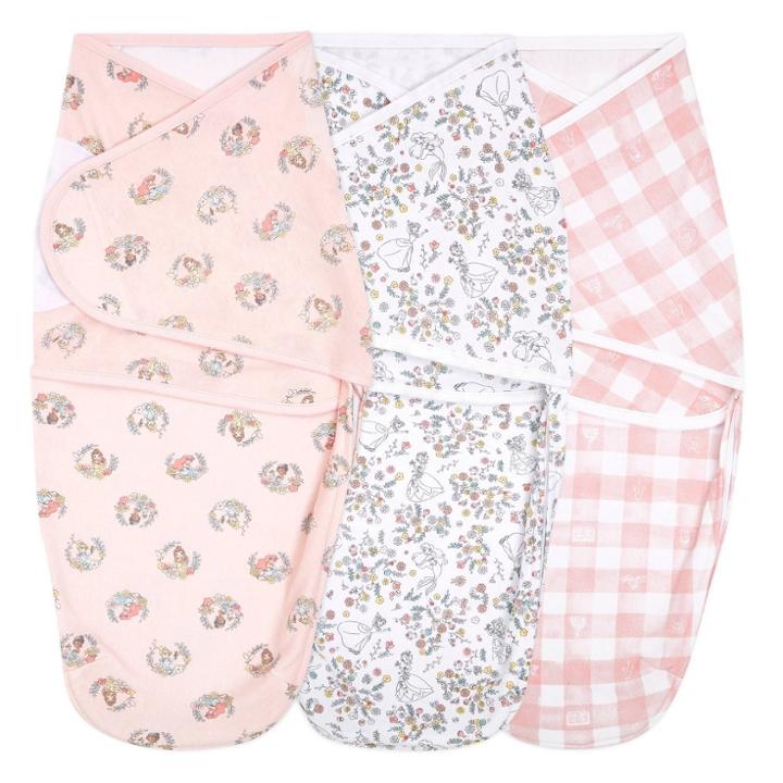 Aden + Anais Essentials Easy Swaddle Wraps - Disney Princess