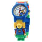 Lego Classic Kids Minifigure Interchangeable Links Watch, Kids Unisex, Blue