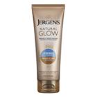 Jergens Natural Glow + Firming Sunless Self Tanner Body Lotion With Collagen - Medium/tan