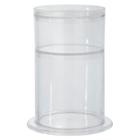 Distributed By Target Us Acrylic Stackable Hair Accessories Organizer W/ Stackable Compartment