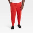 All In Motion Men's Big & Tall Cotton Tapered Fleece Joggers - All In