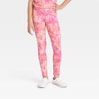 Girls' Tie-dye Leggings - Cat & Jack Light Peach