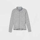 Women's Upf 50+ Full Zip Jacket - All In Motion Light Gray