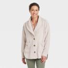 Women's Button-front Jacket - Knox Rose Cream