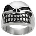 Men's Vance Co. Stainless Steel Jack The Pumpkin King Skull Ring -