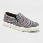 Women's Reese Memory Foam Insole Sneakers - A New Day Plaid