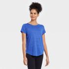 Women's Short Sleeve T-shirt With Twist Back - Joylab Blue