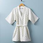 Hearth & Hand With Magnolia Women's Floral Print Robe White/gray - Hearth & Hand With
