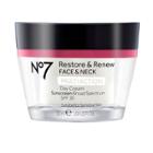 No7 Restore & Renew Face & Neck Multi Action Day Cream Spf 30 1.69oz, Women's