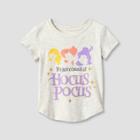 Toddler Girls' Disney Hocus Pocus T-shirt - Gray