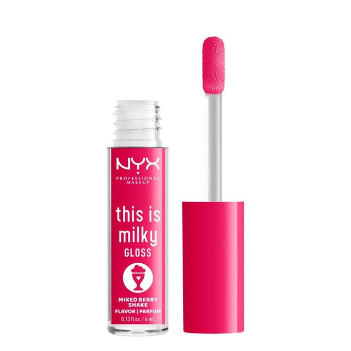 Nyx Professional Makeup This Is Milky Gloss Hydrating Lip Gloss - Mixed Berry Shake