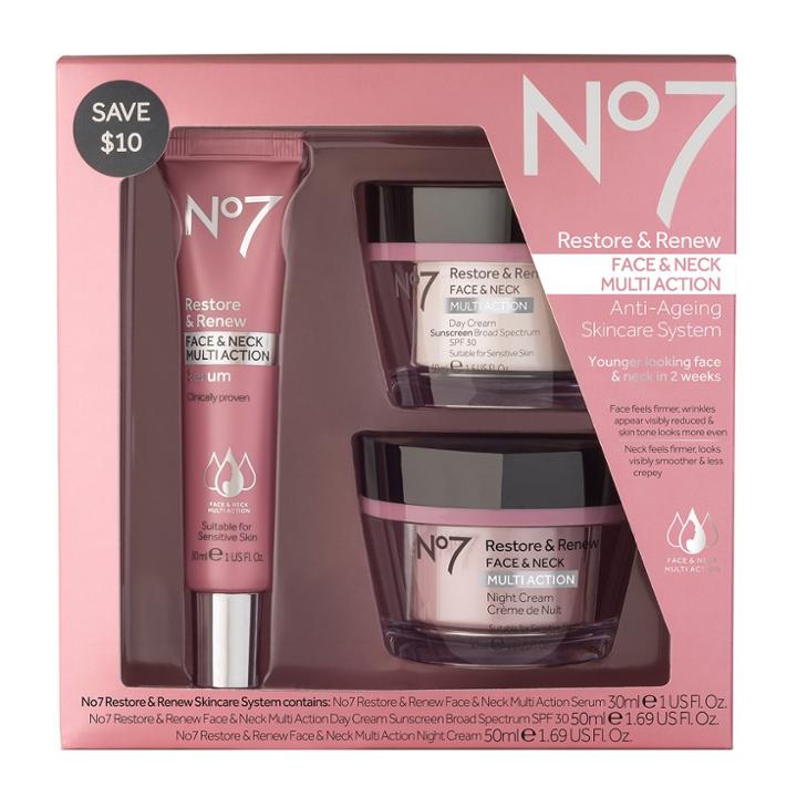 No7 Restore & Renew Multi Action Skincare