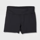All In Motion Girls' Fitted Tumble Shorts - All In