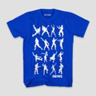 Mad Engine Boys' Fortnite Dance Dance Short Sleeve T-shirt - Royal Blue