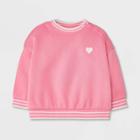 Baby Graphic Sweatshirt - Cat & Jack Pink Newborn