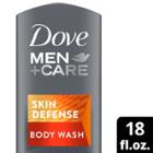 Dove Men+care Skin Defense Antibacterial Body Wash Soap