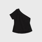 Women's Plus Size Short Sleeve Off The Shoulder T-shirt - Who What Wear Black 1x, Women's,