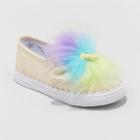 Toddler Girls' Cherubini Slip On Unicorn Sneakers - Cat & Jack Gold