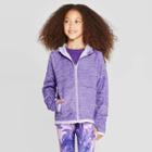 Girls' Cozy Fleece Full Zip Hoodie - C9 Champion Lilac Purple