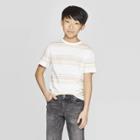 Boys' Short Sleeve Stripe Shirt - Art Class Xs,