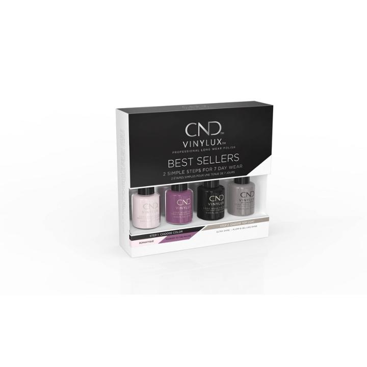 Cnd Vinylux Best Seller Classic Pinkie Pack Nail Polish Set - Purple