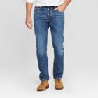 Men's Straight Fit Selvedge Denim - Goodfellow & Co Medium Wash